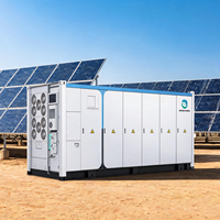 Sistema de Almacenamiento de Energía Solar en Contenedor Refrigerado por Líquido, Inedge Power ODM, para Uso en Redes Eléctricas y Fuera de Red, de 3/4/5/6 MWh, a Escala Industrial