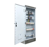 Armoire de commande PLC personnalisée, appareillage basse tension, coffret de commande électrique, armoire de distribution d'énergie, indice de protection IP55, 100A, 380-690V