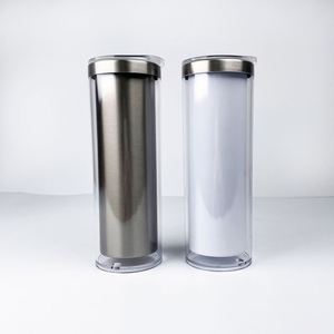 Vaso Térmico de Doble Pared de 20oz con Diseño de Bola de Nieve, Personalizable con Sublimación, con Purpurina, para Uso Diario al Aire Libre, para Viajes, para Agua - Product Image 2