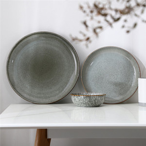 Ensemble de vaisselle en céramique antique, de haute qualité, restaurant, maison, hôtel, petit déjeuner - Product Image 1