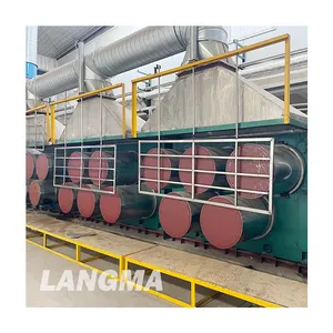 LANGMA Chinese Origin Regenerated Polyester Staple Fiber Production Line PSF Production Line Fiber Machine for sale