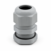 Presse-étoupe en nylon étanche IP68 PG7 M12 PG13.5 M20*1.5 4-8mm renforcé ATEX avec aérateur
