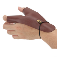 Gants de patrouille légers pour hommes, en cuir, pour l'extérieur, protection contre les flèches, accessoires de tir à l'arc