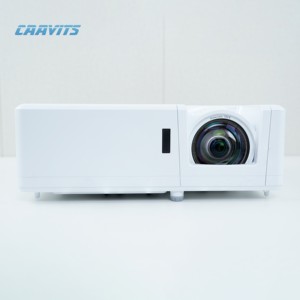 Optoma ZH406ST 4200 ANSI Lumens lampu depan 1080P proyektor Laser lemparan Ultra pendek - Product Image 2