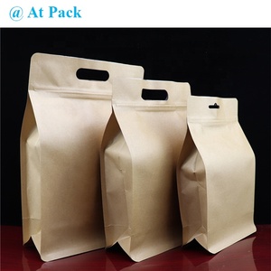 Bolsa <span class=keywords><strong>de</strong></span> Papel Kraft para Degustación Especializada <span class=keywords><strong>de</strong></span> Café AT Pack, Bolsa con Ranura para Tarjeta <span class=keywords><strong>de</strong></span> Café, Bolsillo con Ranura para Tarjeta - Product Image 5
