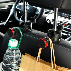Soporte Magnético Doble para Teléfono, Montaje en Auto, Delantero y Trasero, 6 Imanes Fuertes, Multifuncional, Oculto, para Respaldo de Asiento - Product Image 1