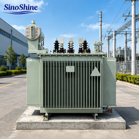Transformateur triphasé immergé dans l'huile 50/200/630 KVA 10KV/11KV pour réseau électrique rural S13 Économie d'énergie Surpresseur CE ANSI Prix