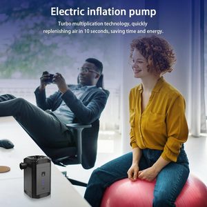 Pompe à air électrique pour matelas pneumatique, flotteur de piscine, pompe gonflable, jouet de plage, dispositif de gonflage électrique pour bouée de natation, oreiller de voyage - Product Image 5