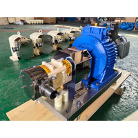 Pompe à lobes de Rotor en acier inoxydable électrique à haute viscosité pompe à engrenages de transfert sanitaire personnalisable pour sirop mélasse miel