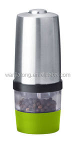Moulin à sel et à poivre électrique efficace à une main à piles avec acier inoxydable - Product Image 4