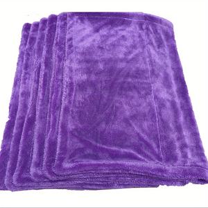 Felpa de secado de alta calidad que detalla 1200gsm Edgeless 60x90cm <span class=keywords><strong>Toalla</strong></span> de secado de <span class=keywords><strong>microfibra</strong></span> Twistd Loop de doble capa - Product Image 1