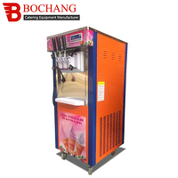Machine à Glace Professionnelle 3 Parfums, Crème Glacée Italienne, OEM/ODM, Faible MOQ