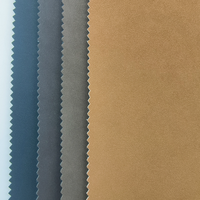 Tissu en cuir PU gaufré bicolore à texture classique, anti-moisissure, pour jupes et vêtements
