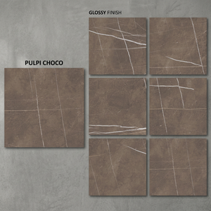 Marble Rustic 800x800mm Non Slip Glazed Porcelain Tiles Rustic Marble Floor Design - Product Image 2