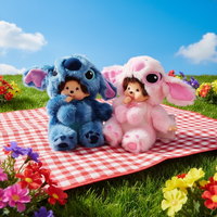 Vente en gros de poupées Monchi mignonnes et moelleuses, poupées en peluche kawaii à habiller, poupées animaux en peluche, poupées anges, unisexe, 14 ans et plus, pour cadeaux, usage personnel
