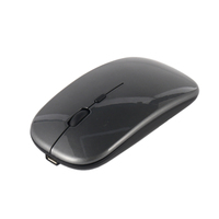 Souris sans fil mini rechargeable ultra-mince 3D optique USB 2.4G double mode LED Bluetooth pour ordinateur – En stock
