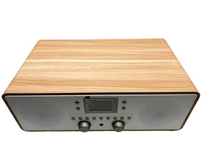 Phong cách Retro hiện đại thoa đài phát thanh kỹ thuật số với Wi-Fi Internet streaming, FM và Máy nghe nhạc CD và thoa đài phát thanh - Product Image 3