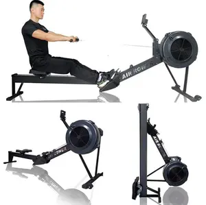 SYT Gym Fitness Équipement Magnétique Rameur Assis Rower Air Rower Air Rowing Machine