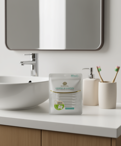 Grenobil Cotton Swabs 80 Pieces Soft Cotton Tip Personal Care - Product Image 2