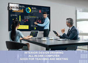 Odm 4K Android Ops 65 inch hiển thị tương tác bảng thông minh 75 inch màn hình cảm ứng màn hình bảng tương tác - Product Image 3