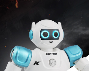Nouveauté <span class=keywords><strong>ROLIN</strong></span> R11 Robot intelligent à commande à distance, fonctionnant sur piles, ABS, éducatif, détection gestuelle, jouet DIY pour enfants - Product Image 6