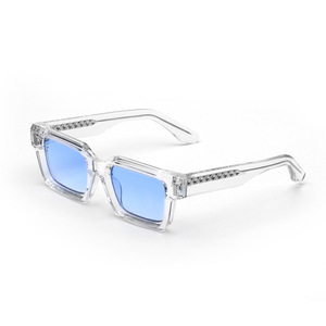 RA006 Fashion Thick Frame Square Retro CP Polarized <b>Sunglasses</b> for Unisex 2026 - Product Image 4