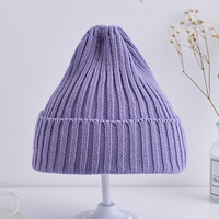 Gorro de otoño e invierno para recién nacidos, gorros de punto cálidos para bebés, gorro de bebé de algodón 100% a la moda