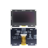 Módulo de Pantalla LCD OLED de 2.4/2.42 Pulgadas, 128x64, Marca CHY, Personalizable, SSD1309, Interfaz Serial IIC/I2C/SPI de 4 Pines, D659