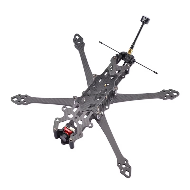 7 Inch Carbon Fiber Racing Drone Frame with 2807 2810 Kv1300 1500 Brushless Motor Night Vision Camera Fpv Drone Accessories