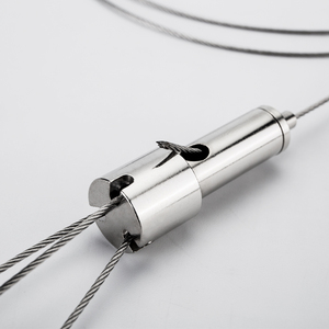 Kit de <span class=keywords><strong>suspension</strong></span> en acier inoxydable pour câble en acier réglable de haute qualité - Product Image 4
