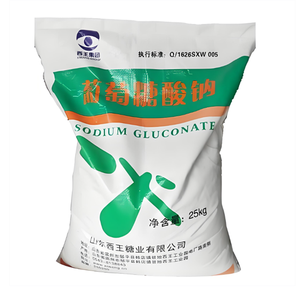 Gluconate de sodium de qualité industrielle CAS 527-07-1 Produit chimique pour le traitement de l'eau Retardateur de durcissement du béton Matière première pour détergent <span class=keywords><strong>Sac</strong></span> de 25 kg - Product Image 1