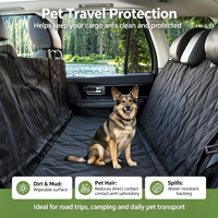 Housse de siège de voiture matelassée personnalisable pour siège arrière, tapis de voiture imperméable résistant à l'usure pour chien, housses de siège de voiture antidérapantes pour chien pour SUV