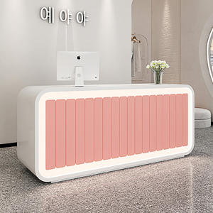 Salon <span class=keywords><strong>de</strong></span> beauté Comptoir <span class=keywords><strong>de</strong></span> bar Magasin <span class=keywords><strong>de</strong></span> vêtements Caisse enregistreuse Cream-Style Yoga Training Institution Postpartum Care Center - Product Image 4