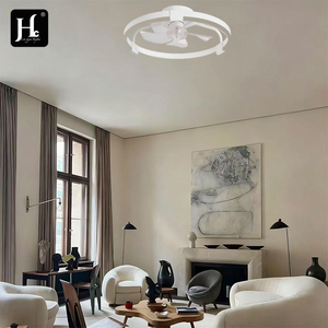 19.7-inch Best Bedroom Fancy Modern Affordable Dc Ceiling Fan with <b>Light</b> Pendant and Remote Home <b>Leaves</b> - Product Image 6