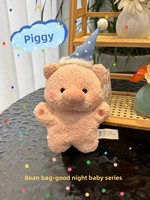 Peluche Panda, Pingouin, Ours en maille brodée, Jouet anti-stress, Jouet pour machine à griffes, Animaux en peluche