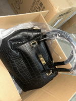 Sacs en gros pour femmes : Sac à main en cuir PU de haute qualité, sac bandoulière pour dames, motif crocodile avec portefeuille