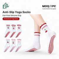 Chaussettes de Pilates antidérapantes en silicone respirantes pour Reformer et studio de yoga – Offre spéciale