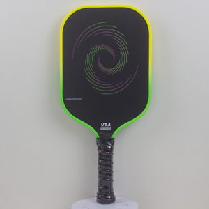 ไม้พายพิคเคิลบอลสำหรับฝึกซ้อมระดับมืออาชีพ รุ่นที่ 5 แบบ Hot Press |   แกนโฟมรังผึ้งคาร์บอนไฟเบอร์ T700 PP |   16 มม. |   ผิวสัมผัสแบบด้านละเอียด - Product Image 1