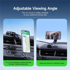 Cargador Inalámbrico Magnético DUZZONA <span class=keywords><strong>V4</strong></span> Qi2 de 15W con Ventosa para Coche, Soporte de Carga Rápida para Teléfono para iPhone y Serie Samsung - Product Image 5