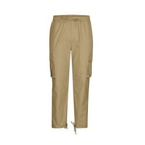 Pantalones Cargo Casuales de Verano para Hombre, de Poliéster/Algodón, con Absorción de Humedad Media, Transpirables, Antiarrugas, con Bolsillos Optimizados - Product Image 4