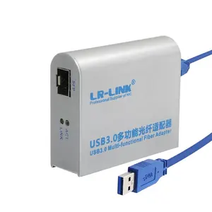 USB3.0 to 1000Base-SX Ethernet fiber SFP bağlantı noktası dayalı Realtek yonga seti için istikrarlı performans