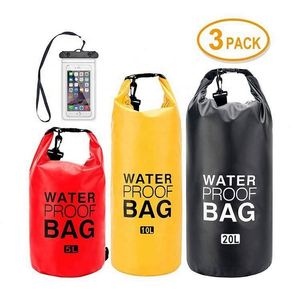 Sac étanche léger en polyester et PVC pour activités nautiques, randonnée, kayak, avec logo personnalisé - Product Image 2