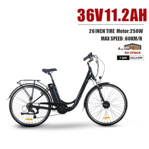 36V 250W Electric Beach Cruiser Bike 7-Gang-Gabelfahrrad aus Aluminium legierung für Erwachsene und Familien - Product Image 1