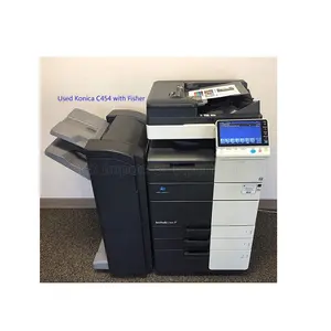 Ufficio A3 Uso di Seconda Mano Stampante Laser Rinnovato Scanner Macchina Copiatrice per Konica Minolta Bizhub C454e Premere