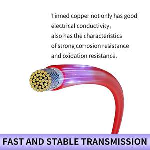 Câble d'extension en cuivre étamé rouge 10AWG pour panneau solaire, système solaire hors réseau, extérieur, automobile - Product Image 3