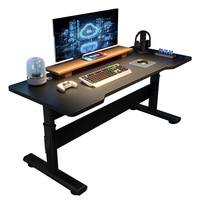 Levage réglable hauteur ordinateur bureau bureau maison jeu debout E-Sports Table ancre en direct établi modèle d'apprentissage A90-92