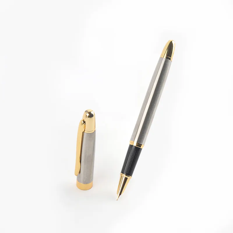 Jovesun 새로운 디자인 0.5mm 뜨거운 금속 롤러 펜 가장 좋은 가격 프로모션 젤 펜