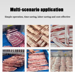 Trancheuse à viande industrielle congelée à l'état neuf pour saucisse, <span class=keywords><strong>jambon</strong></span>, bacon, côtes, portion de viande cuite - Product Image 2