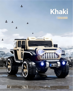 Camion tout-terrain pour enfants alimenté par une grosse batterie 12V 10Ah 4x4 avec télécommande et Bluetooth - Product Image 5