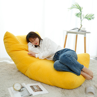 Confortable éponge chambre salon extérieur avec canapé paresseux populaire extérieur pouf Chaise